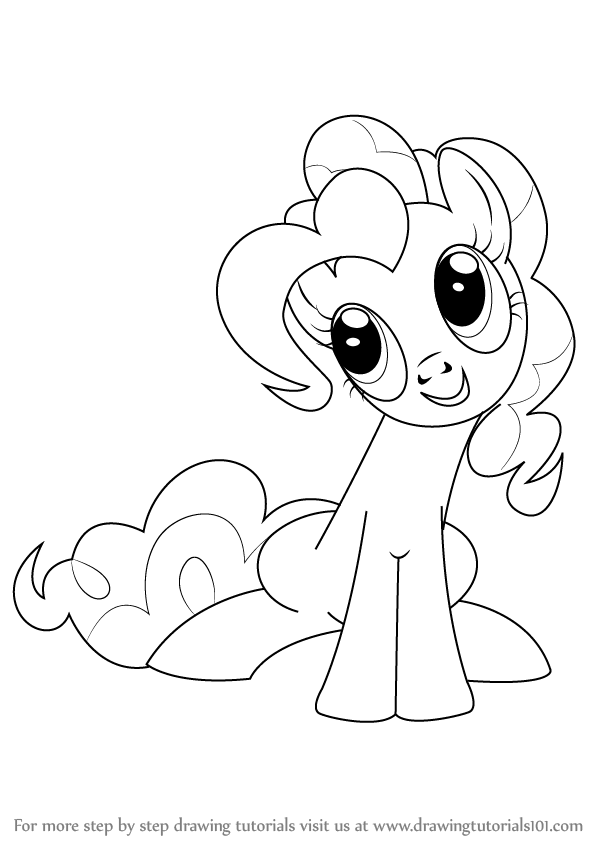 598x844 learn how to draw pinkie pie from my little pony friendship is - My Little Pony Drawing Pinkie Pie