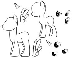 236x188 My Little Pony Body Drawing Doodle Craft Design And Draw - My Little Pony Drawing Template