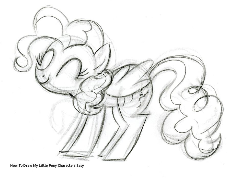 900x697 how to draw my little pony characters easy pinkie pie my little - My Little Pony Friendship Is Magic Drawing