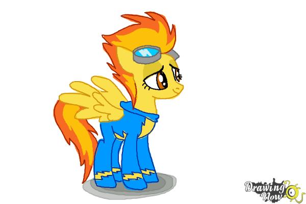 600x400 how to draw spitfire from my little pony friendship is magic - My Little Pony Friendship Is Magic Drawing