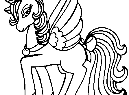 446x329 attractive inspiration ideas ponies to color my little pony - My Little Pony Outline Drawing