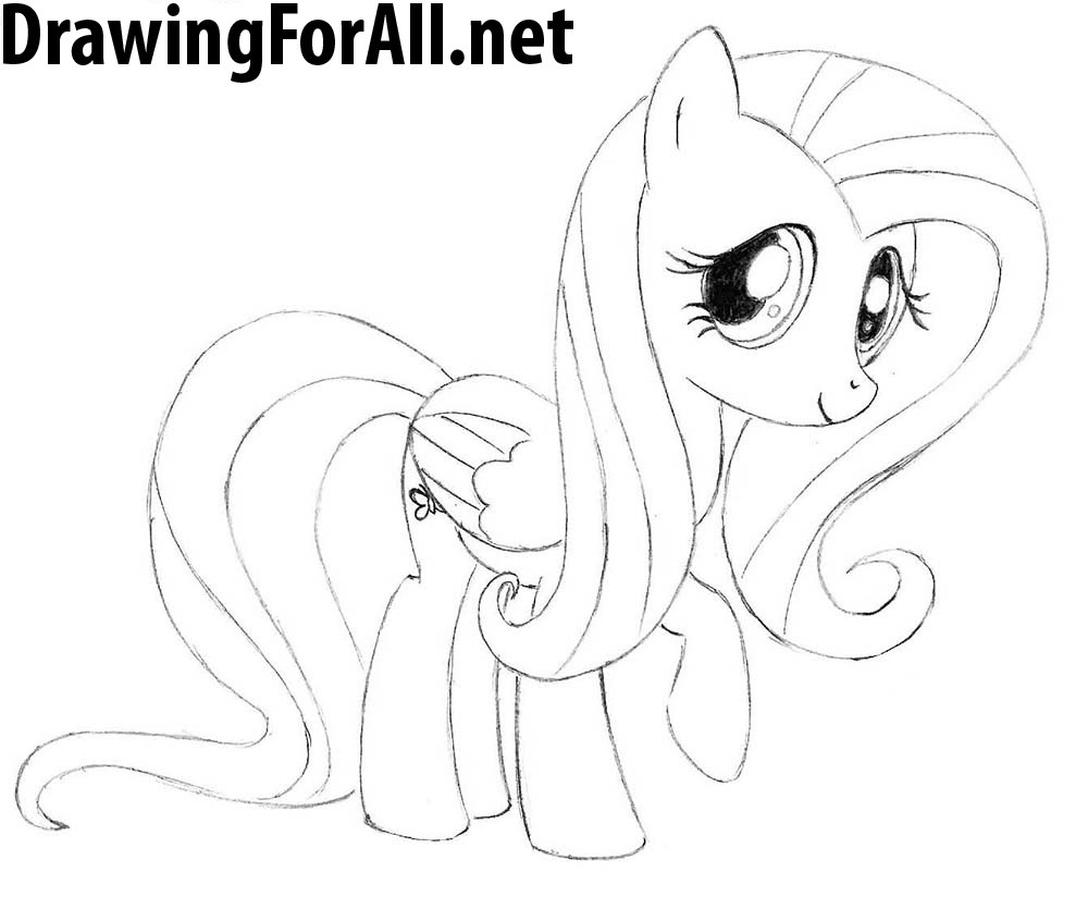 1000x824 My Little Pony Outline Drawing Ponies - My Little Pony Outline Drawing