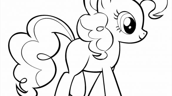 585x329 nice ideas my little pony outline rarity drawing line art pegasus - My Little Pony Outline Drawing