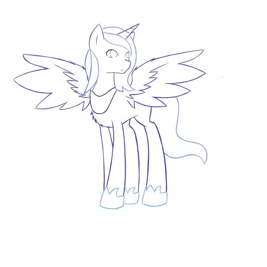 894x894 My Little Pony - My Little Pony Outline Drawing