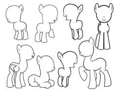 236x188 My Little Pony Outlines - My Little Pony Outline Drawing