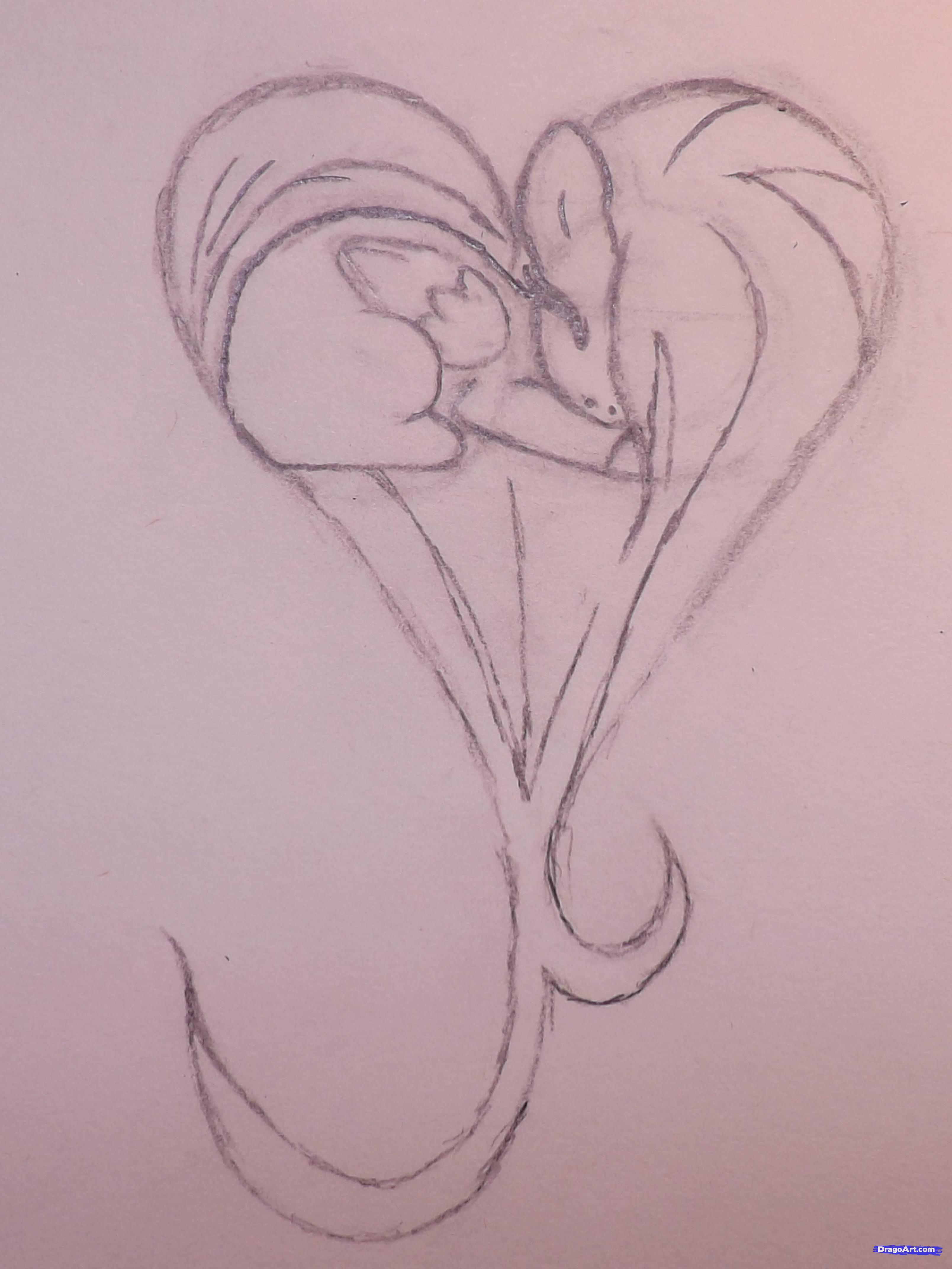 3216x4288 draw a heart fluttershy from my little pony, step - My Little Pony Pencil Drawing