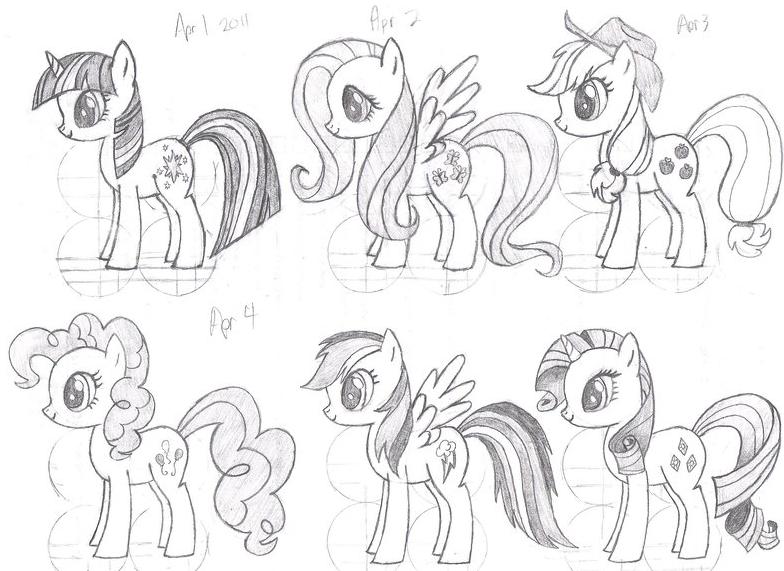 784x571 the geek professor how i learned to draw my little pony art - My Little Pony Pictures Drawing