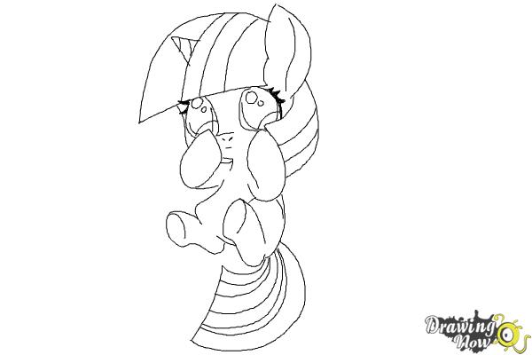 600x400 how to draw chibi twilight sparkle from my little pony friendship - My Little Pony Twilight Sparkle Drawing
