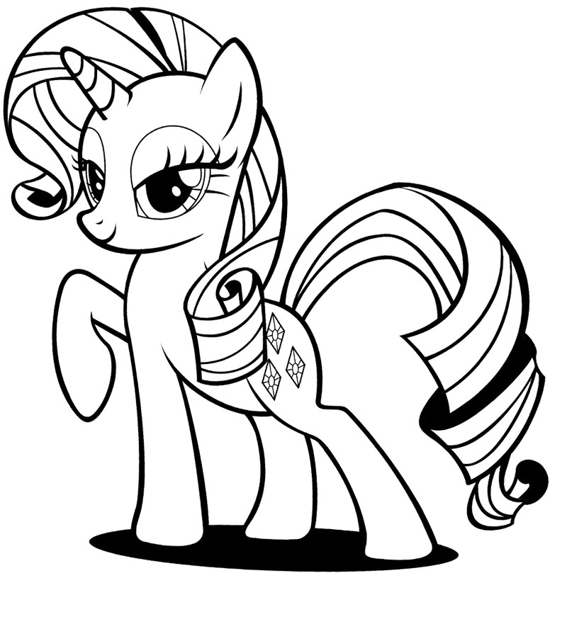 800x888 my little pony twilight sparkle coloring pages - My Little Pony Twilight Sparkle Drawing