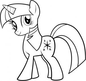 302x284 how to draw twilight sparkle, my little pony, twilight sparkle - My Little Pony Twilight Sparkle Drawing