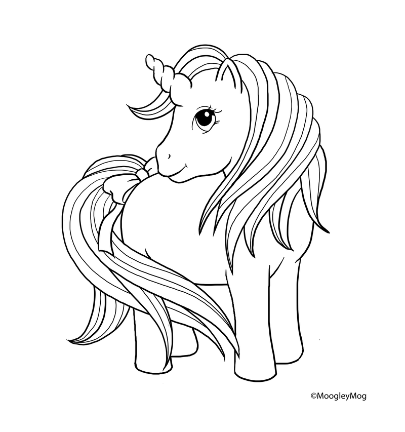 unicorn cartoon my little pony