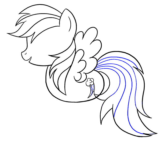 678x600 How To Draw A My Little Pony - My Little Pony Unicorn Drawing