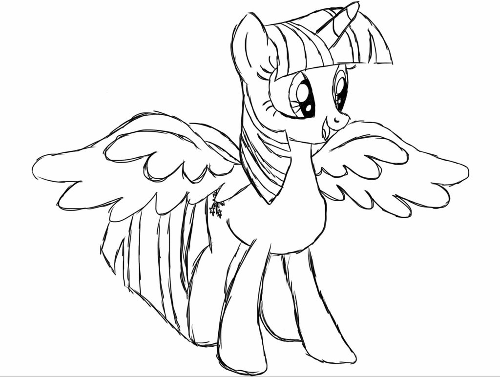 1024x772 My Little Pony Unicorn Drawing At Getdrawings Com Free - My Little Pony Unicorn Drawing