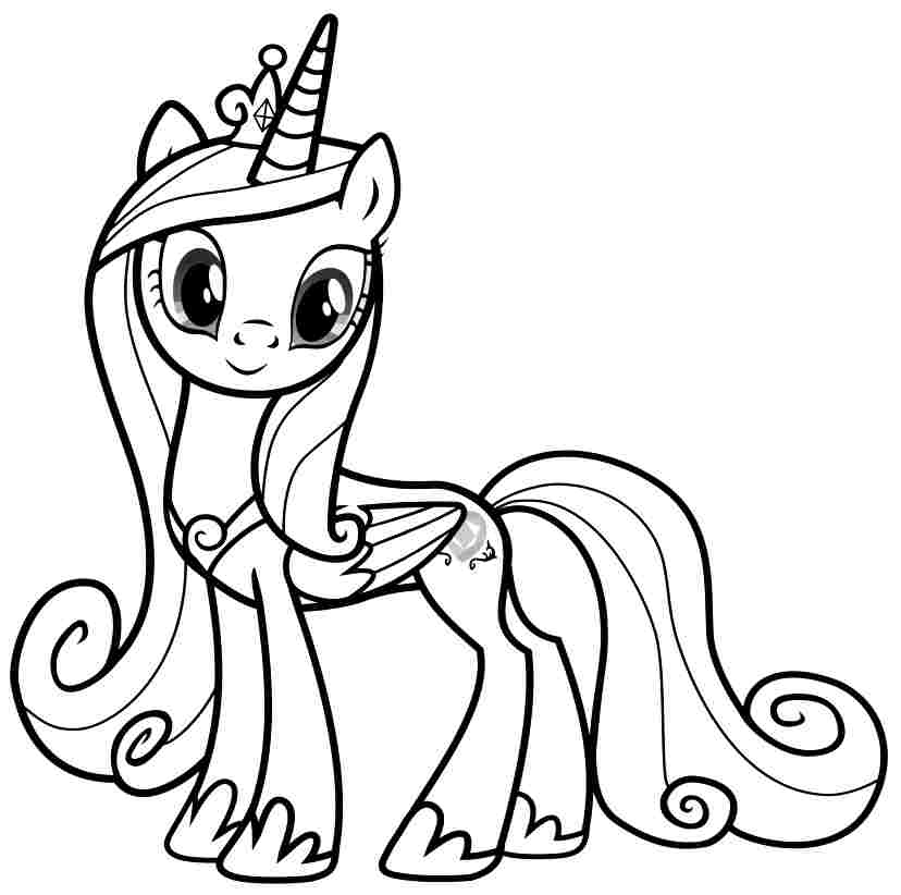 828x822 My Little Pony Unicorn Drawing - My Little Pony Unicorn Drawing