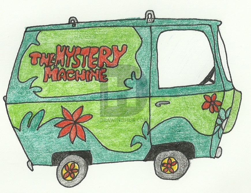 Mystery Machine Drawing at PaintingValley.com | Explore collection of