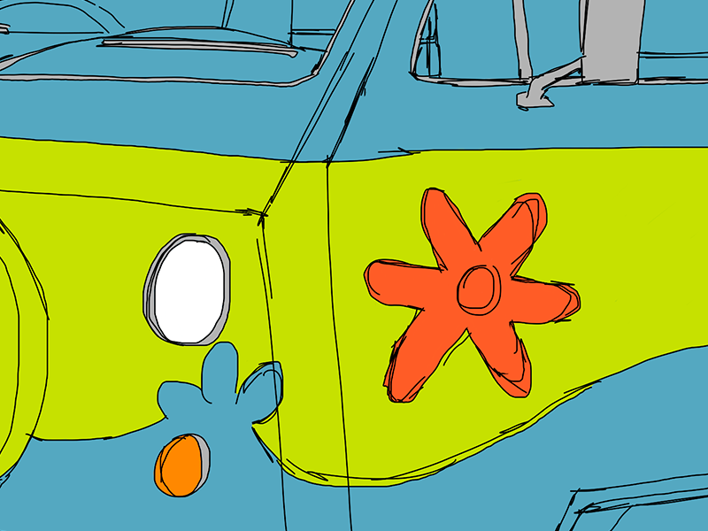 Mystery Machine Drawing at Explore collection of