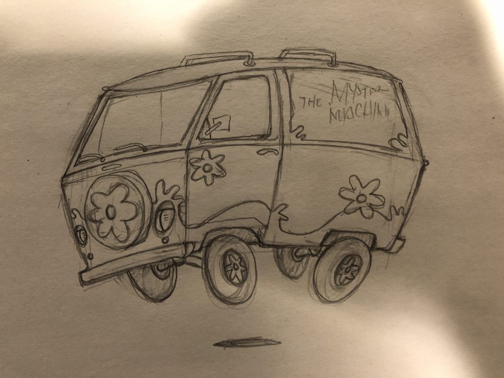 1024x768 zoinks! making a mystery machine with astute graphics vectorscribe - Mystery Machine Drawing