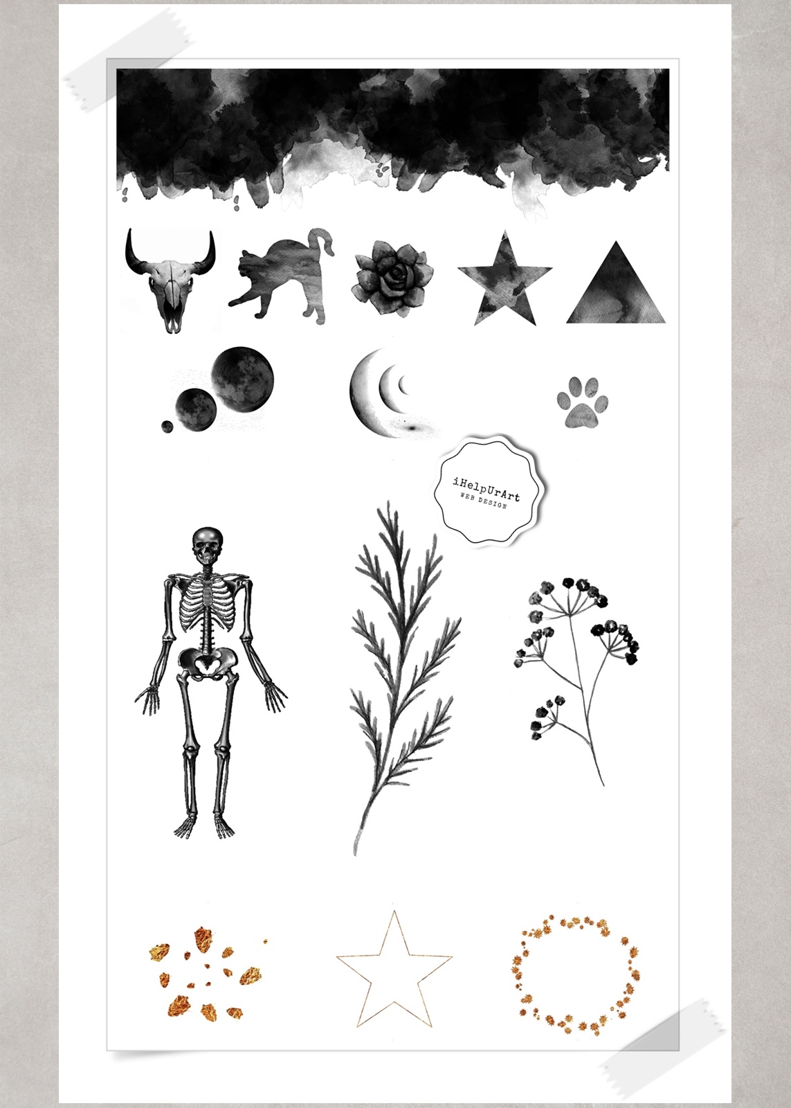 1143x1600 Mystical Drawings Clipart - Mystical Drawings