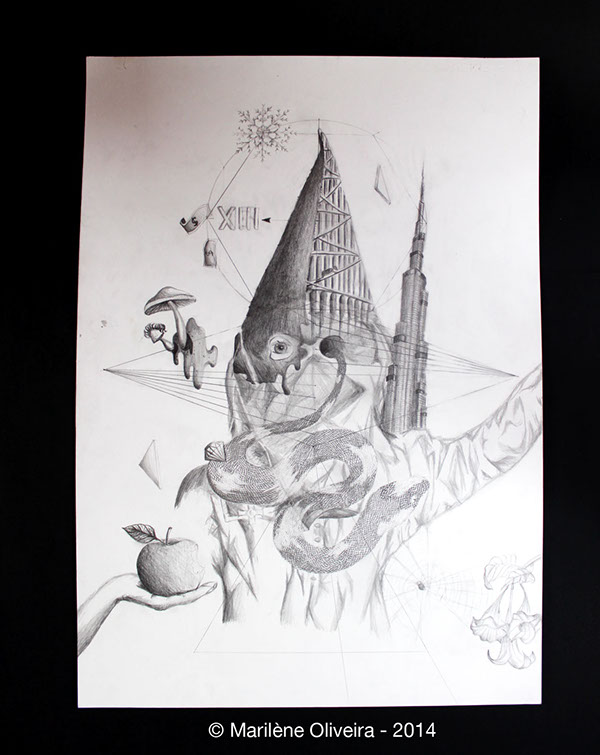 600x755 Mystical Drawings On Behance - Mystical Drawings