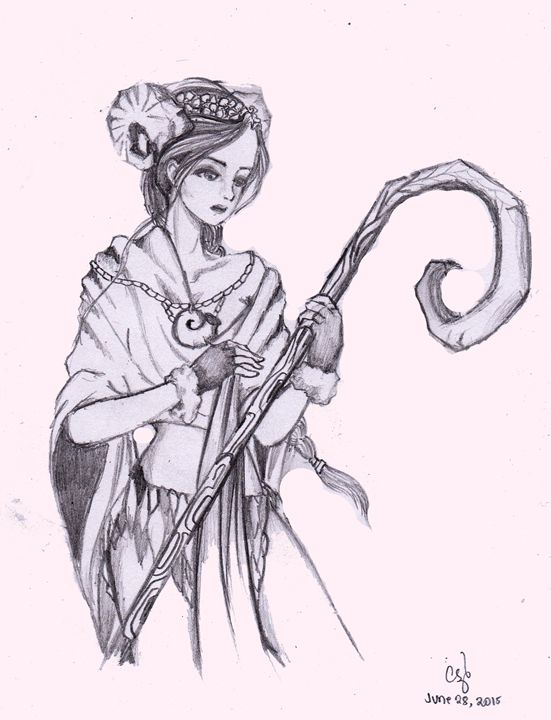 551x720 Mystical Ram - Mystical Drawings