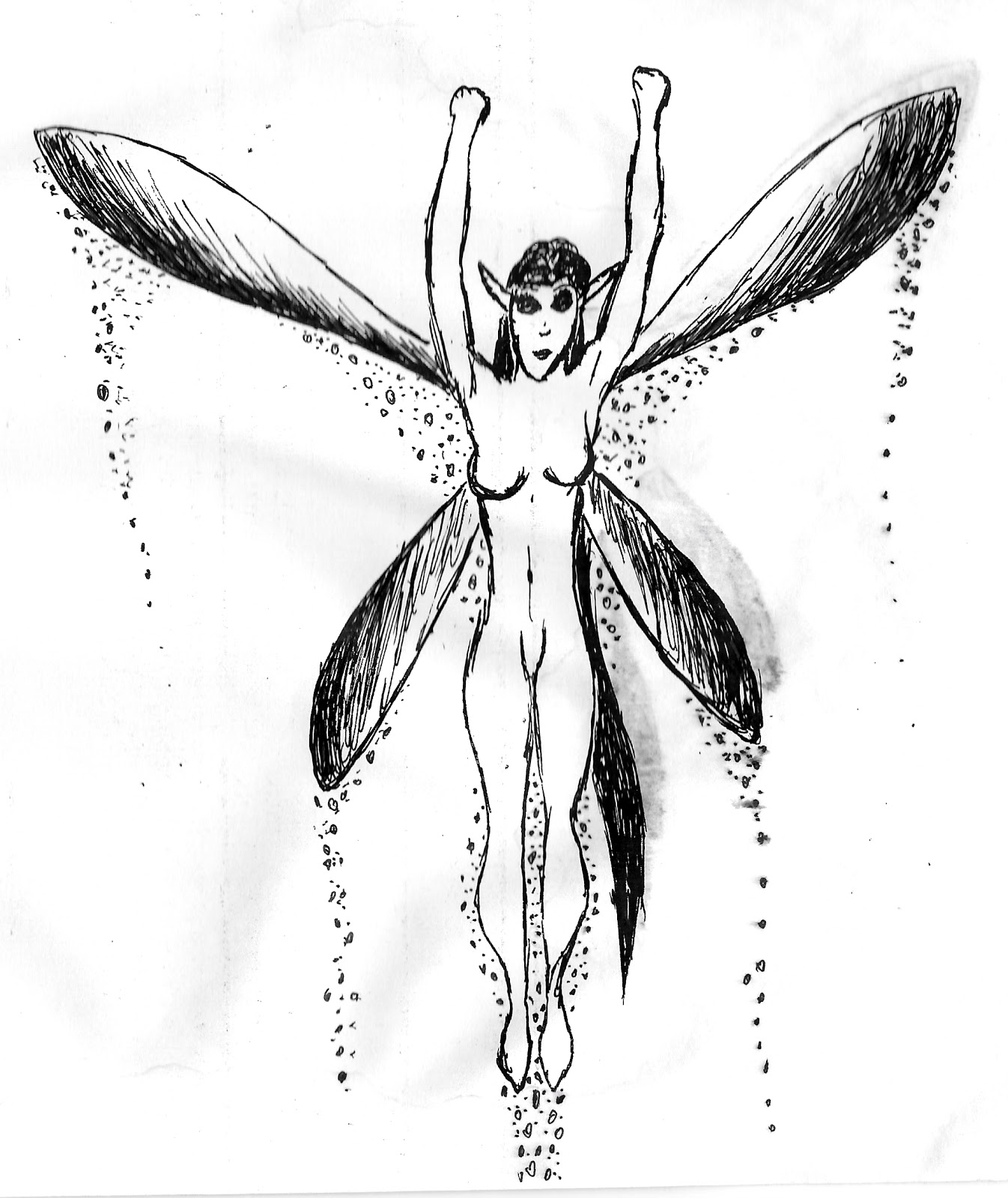 1346x1600 Original Mystical Drawings - Mystical Drawings