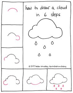236x302 How To Draw Clouds - N Drawing