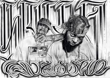 375x266 Smif N Wessun Drawing - N Drawing