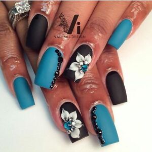 300x300 D Sculpture Manicure Glitter Glue Drawing Uv Gel Acrylic Nail - Nail Art Drawing