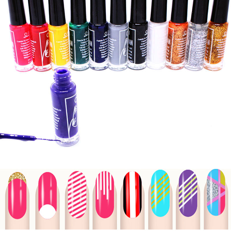 800x800 Wholesale Nail Art Striping Brush In Bottle Drawing Paint - Nail Polish Drawing
