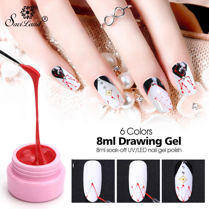 800x800 detail feedback questions about saviland creative wire drawing - Nail Polish Drawing