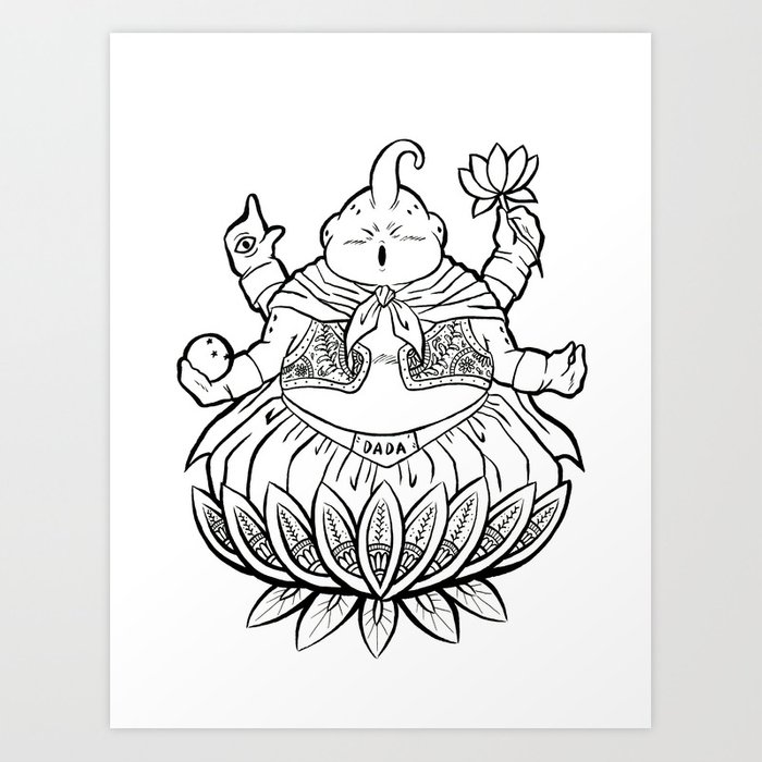 700x700 namaste art print - Namaste Drawing