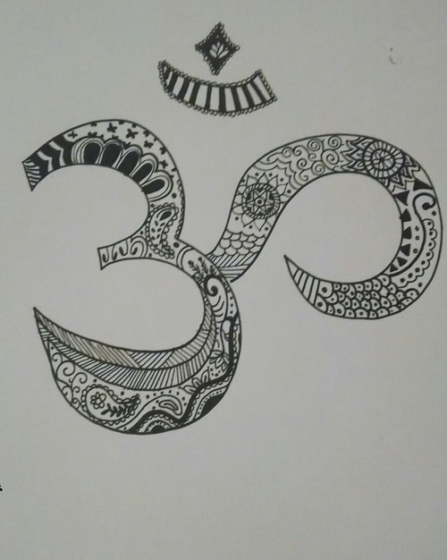 500x626 namaste uploaded - Namaste Drawing