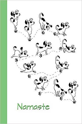 333x499 sketchbook dog yoga - Namaste Drawing