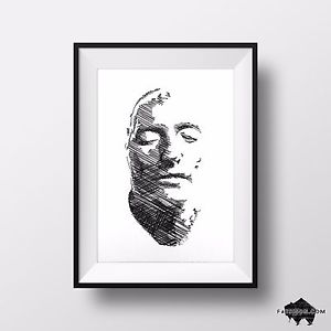 300x300 napoleon bonaparte death mask drawing - Napoleon Drawing