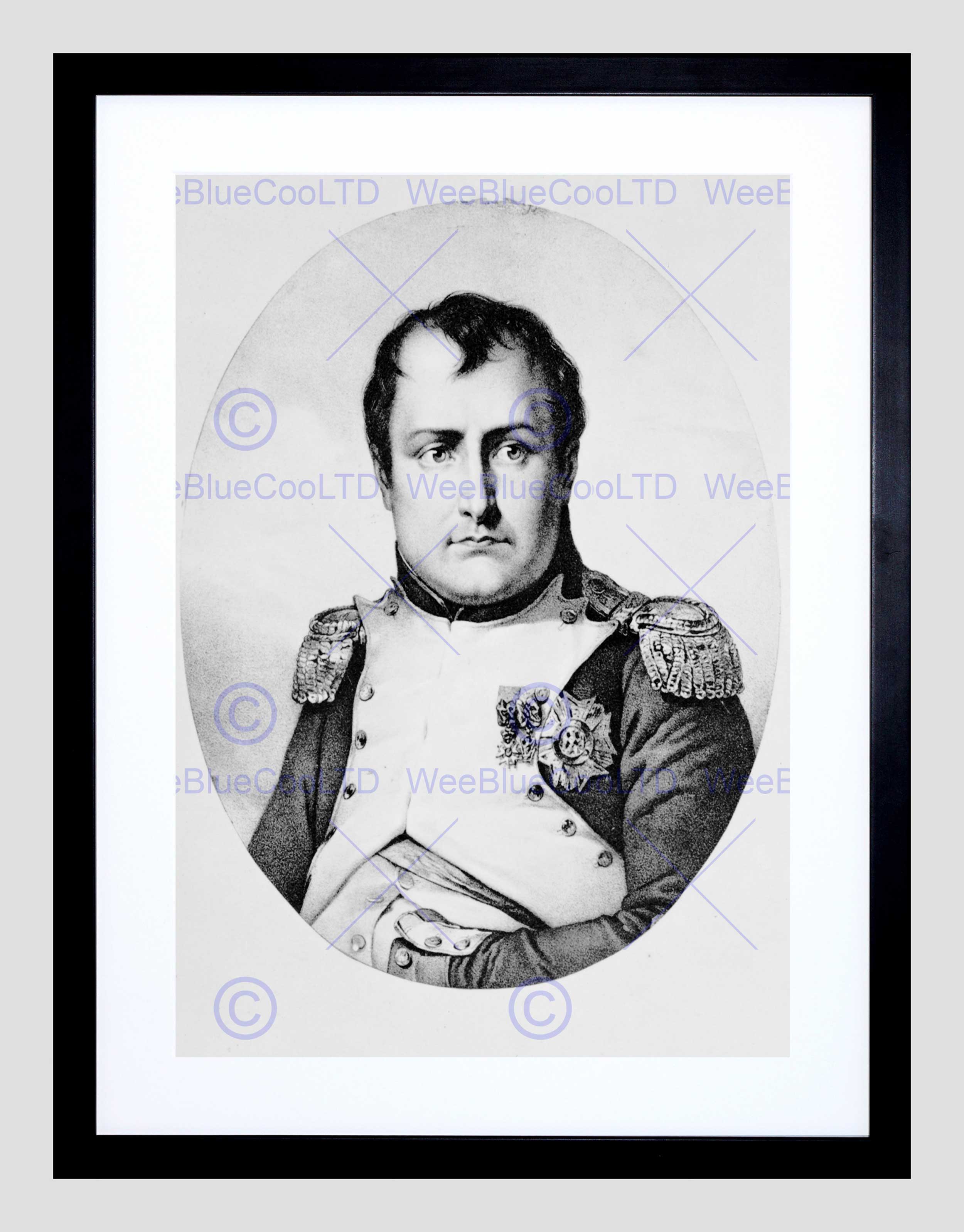 2500x3195 draw napoleon bonaparte french emperor hero france framed print - Napoleon Drawing