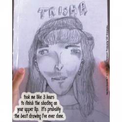 250x250 napoleon dynamite stickers, decals bumper stickers - Napoleon Dynamite Drawing