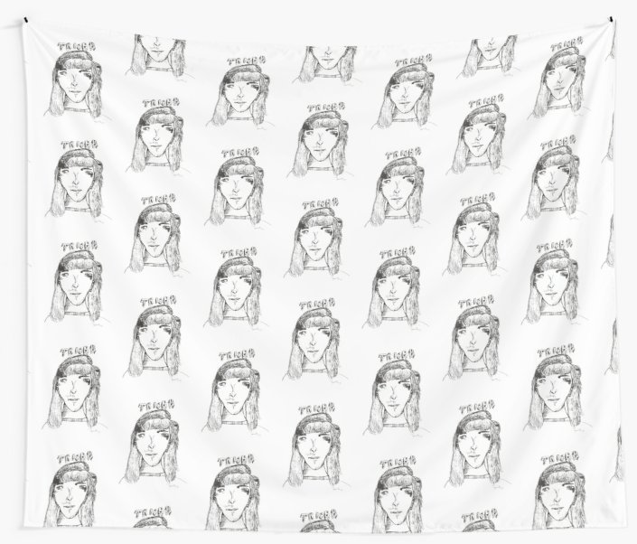 705x602 Napoleon Dynamite - Napoleon Dynamite Trisha Drawing