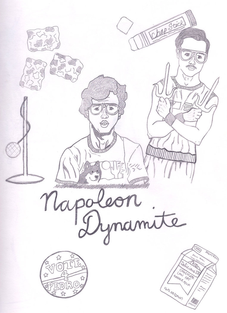 Napoleon Dynamite Trisha Drawing at Explore