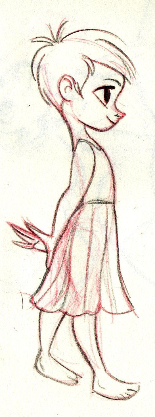 546x1464 Drawn Unicorn Side View - Napoleon Dynamite Unicorn Drawing