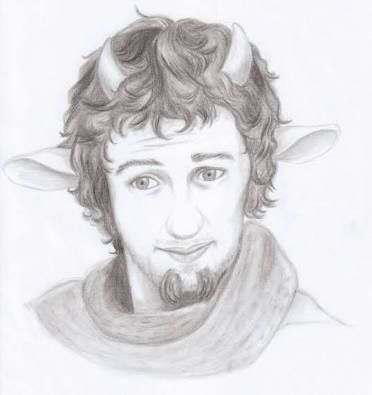 372x395 Drawing Mr Tumnus Narnia - Narnia Drawings