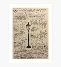 210x230 lamp post drawing art prints redbubble - Narnia Lamp Post Drawing