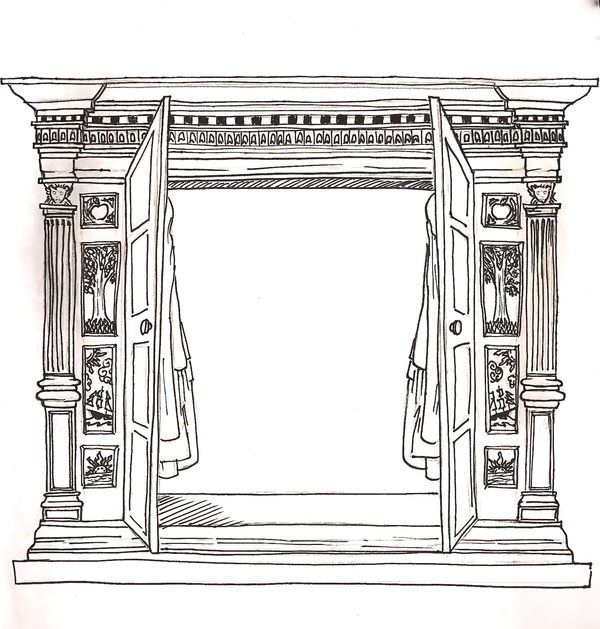 Narnia Wardrobe Drawing At Paintingvalley Com Explore Collection