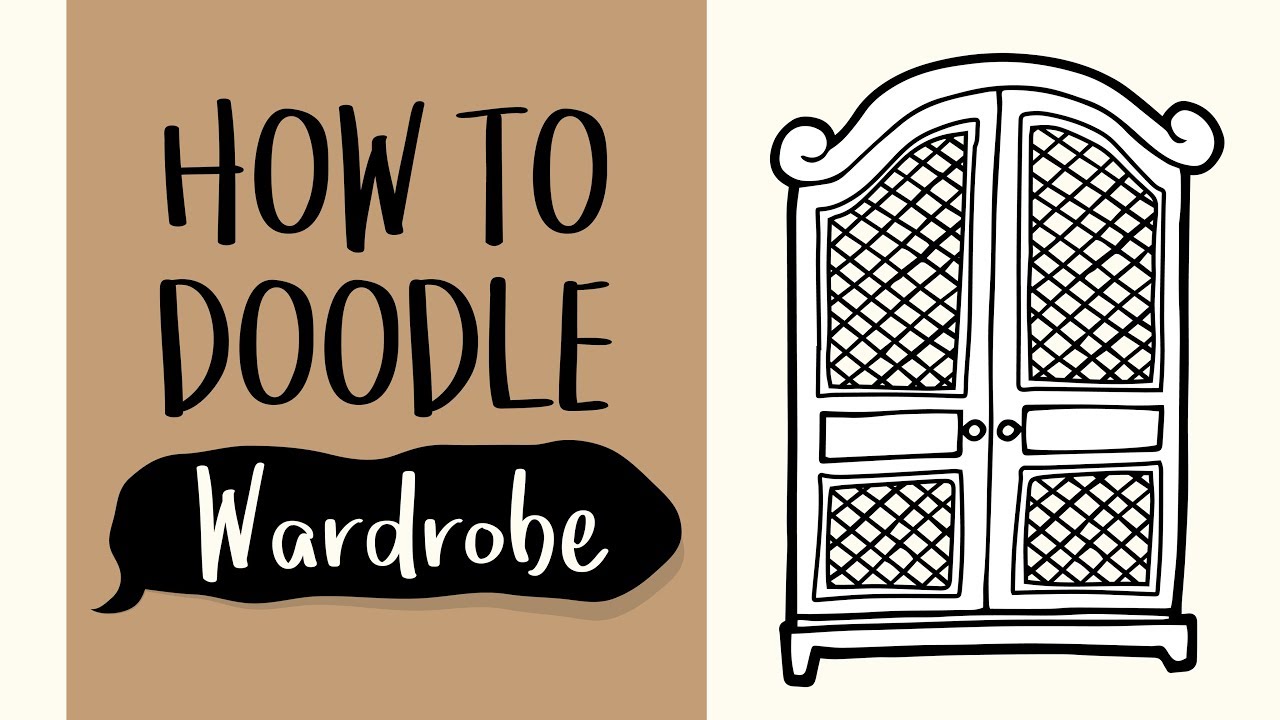 1280x720 how to draw a wooden wardrobe - Narnia Wardrobe Drawing