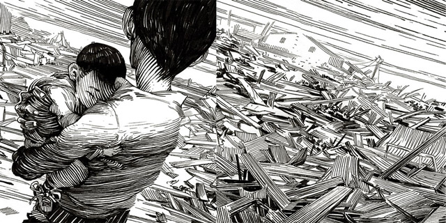 640x320 nico delort's epic ink and scratchboard illustrations offer - Narrative Drawing