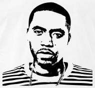190x177 Backdoorhiphop Nas Shirt - Nas Drawing