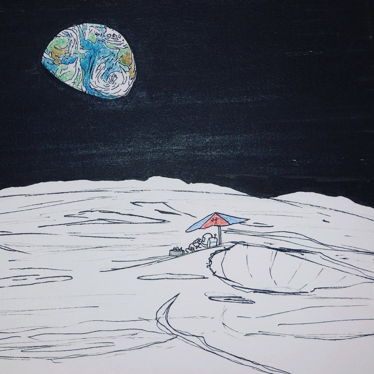 1200x1200 on twitter - Nasa Drawing