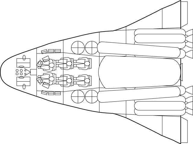 640x480 private company revives old nasa shuttle design new scientist - Nasa Spaceship Drawing