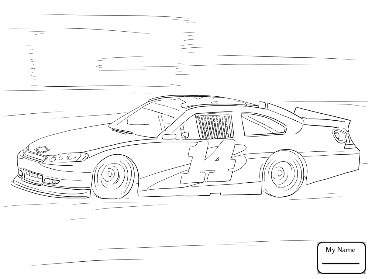 Nascar Car Sketch