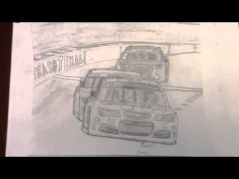 480x360 my best nascar drawing - Nascar Drawing