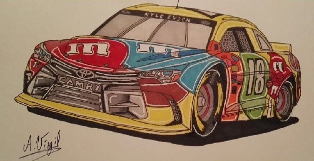 Nascar Drawing at PaintingValley.com | Explore collection of Nascar Drawing